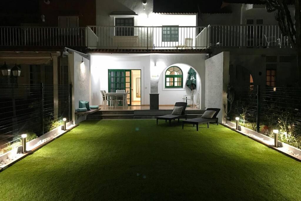 Appartamento Duplex Con Jardin Y Buenas Vistas Maspalomas  Esterno foto