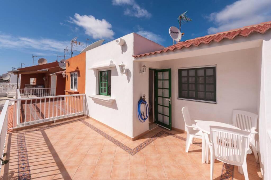 Appartamento Duplex Con Jardin Y Buenas Vistas Maspalomas  Esterno foto